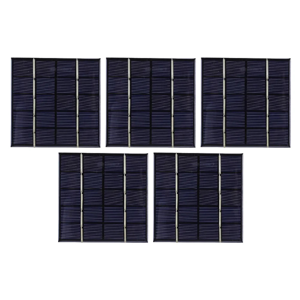 Solar Panel Micro Outdoor Solar Photovoltaic Cells Charger Solar Panels for Solar Light 3.7V Battery 3-5V Battery/Phone Charger