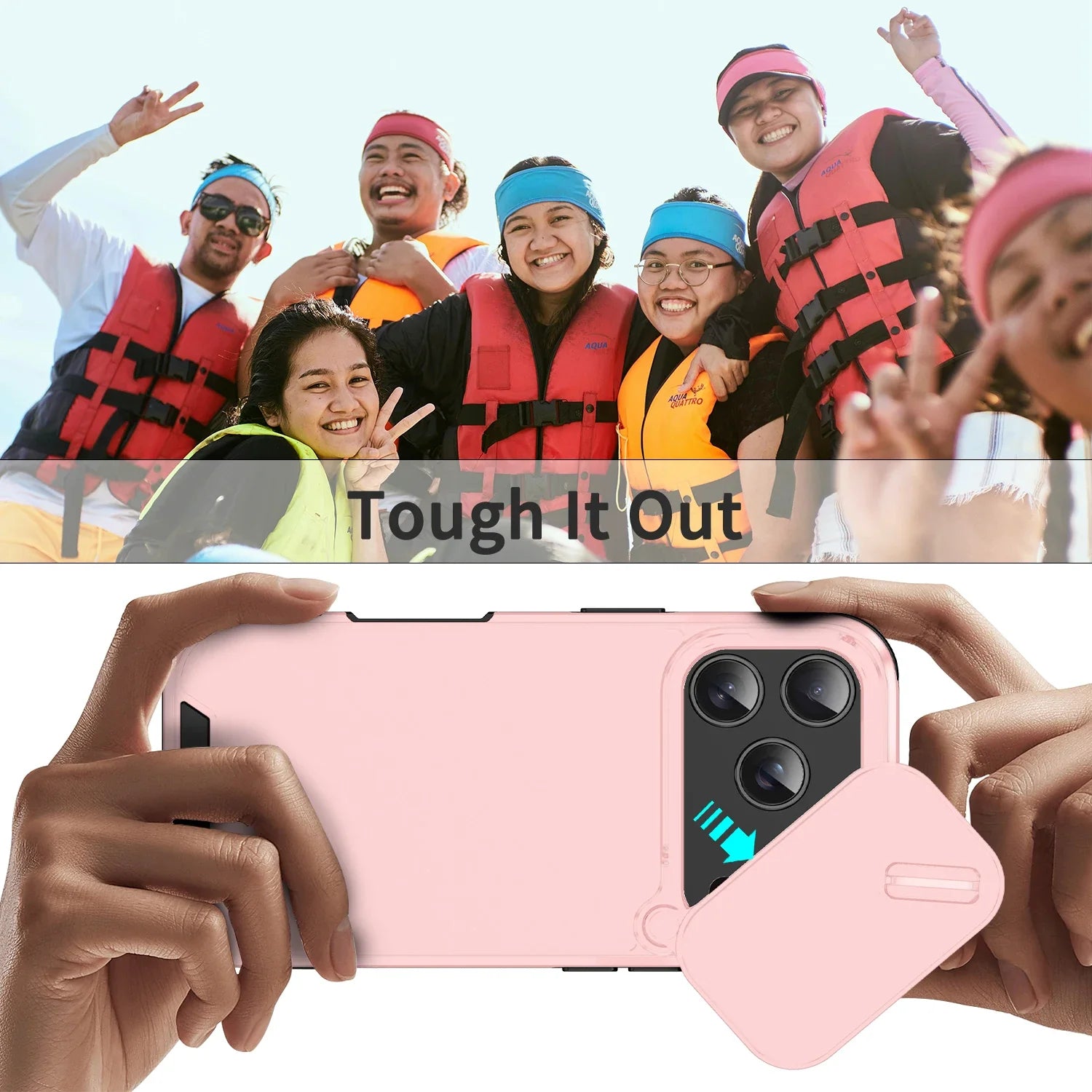 Anti-collision Shockproof Case For iPhone 17 Pro Max 17Air 17Pro 16E Cover Slide Camera Protective Cases For iPhone 17 Air Cover