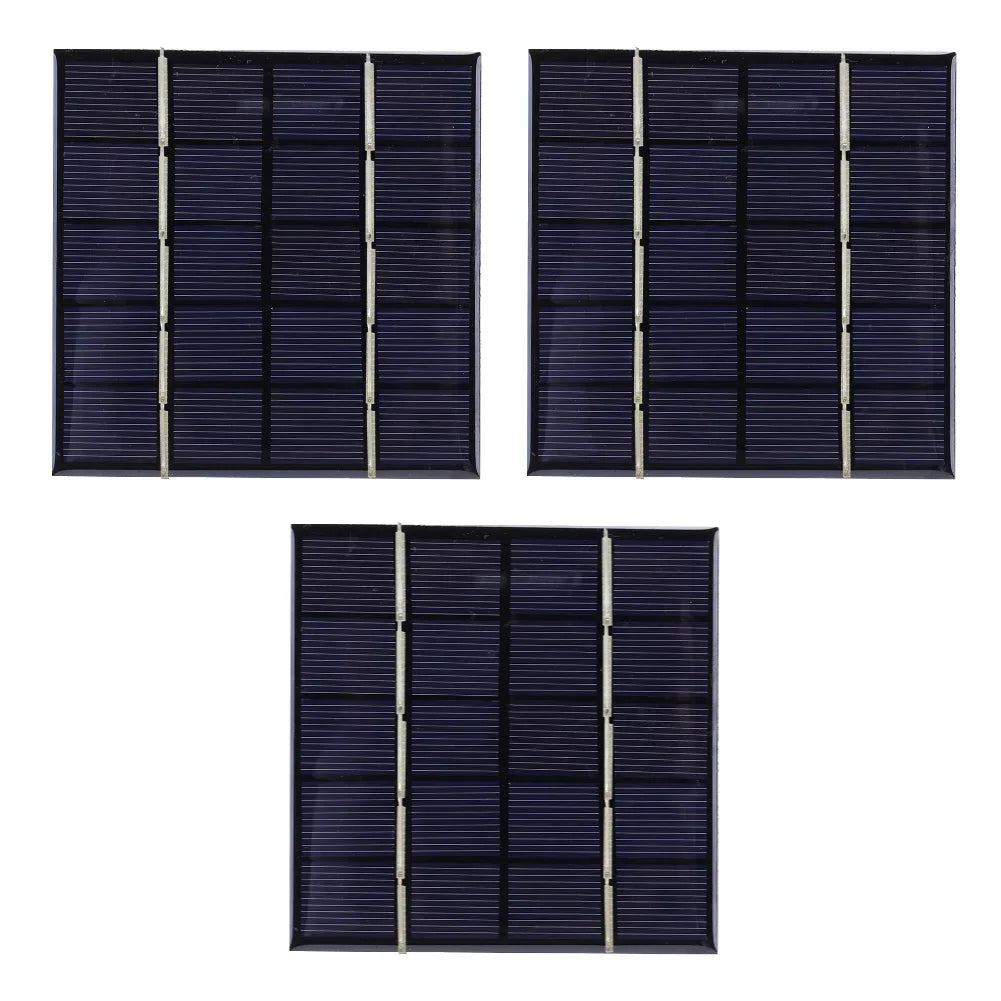 Solar Panel Micro Outdoor Solar Photovoltaic Cells Charger Solar Panels for Solar Light 3.7V Battery 3-5V Battery/Phone Charger