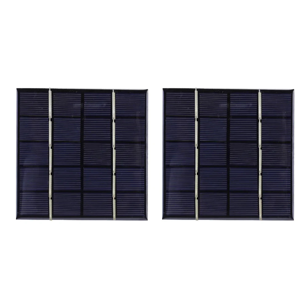 Solar Panel Micro Outdoor Solar Photovoltaic Cells Charger Solar Panels for Solar Light 3.7V Battery 3-5V Battery/Phone Charger
