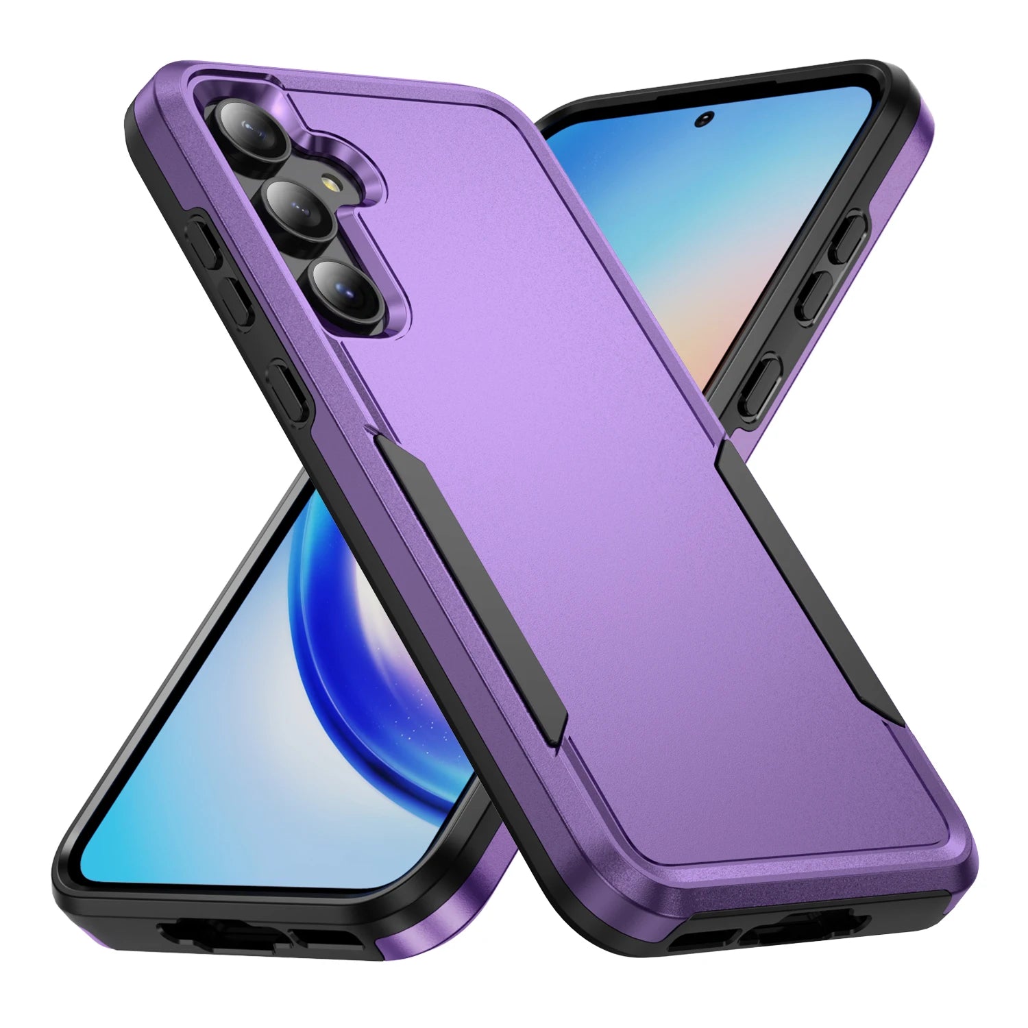 Military Grade Cases for Samsung Galaxy S25 FE S22 S23 S26 Plus S24 FE Ultra Edge A17 A54 A16 5G A56 A55 A35 A15 Armor Case