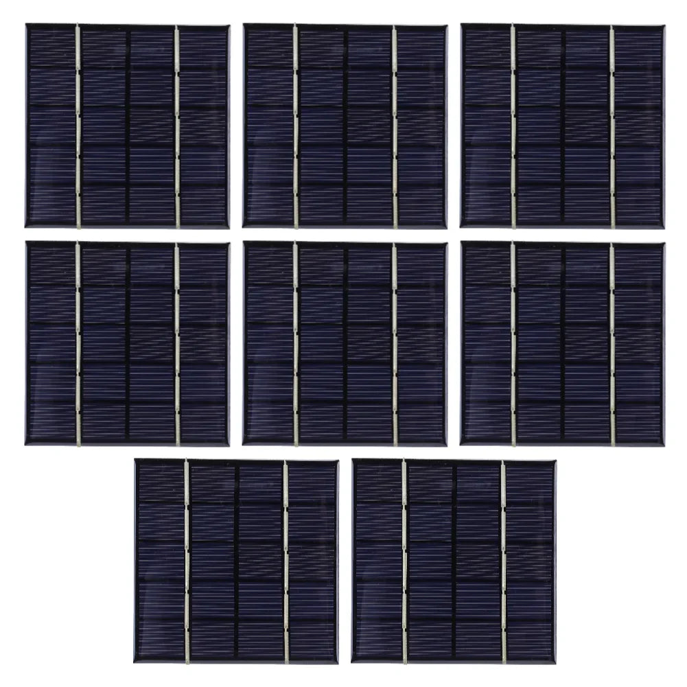 Solar Panel Micro Outdoor Solar Photovoltaic Cells Charger Solar Panels for Solar Light 3.7V Battery 3-5V Battery/Phone Charger