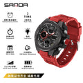 SANDA couple watch men's and women's waterproof multi-functional outdoor sports electronic watch